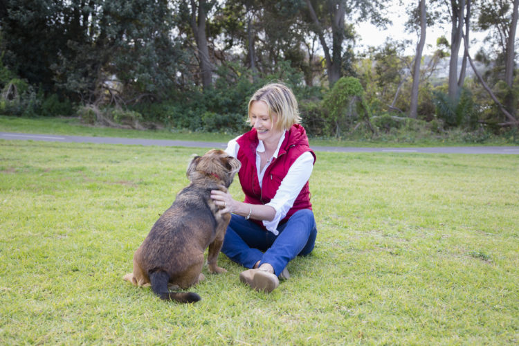 About Pet Problems Solved & Dr Jo Righetti 21 dr jo righetti with dog